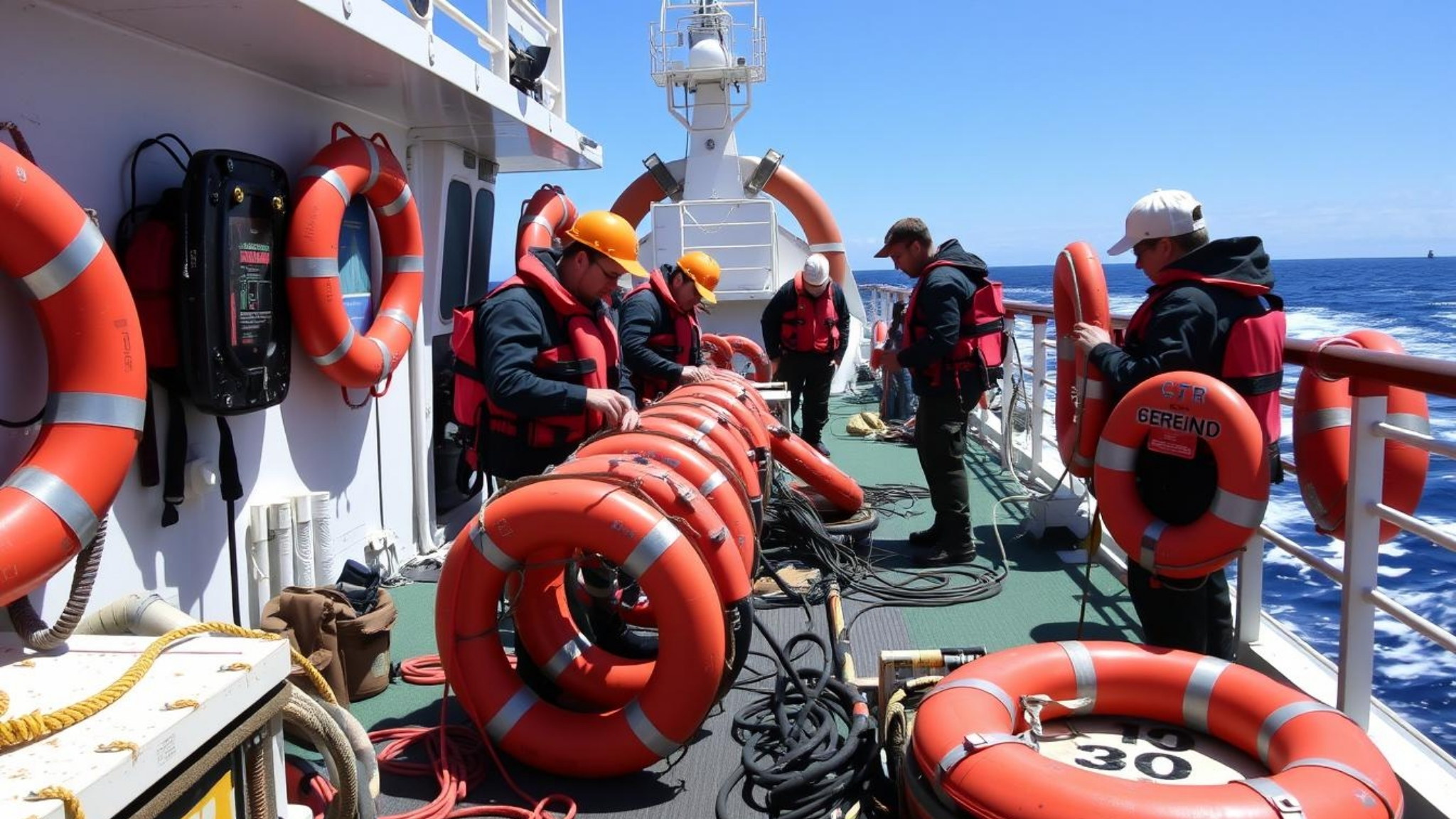 Life Saving Equipment Preparation