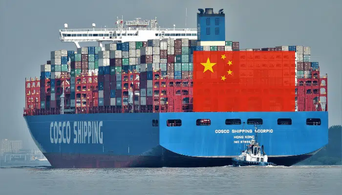 Hong Kong flagged Cargo Ship