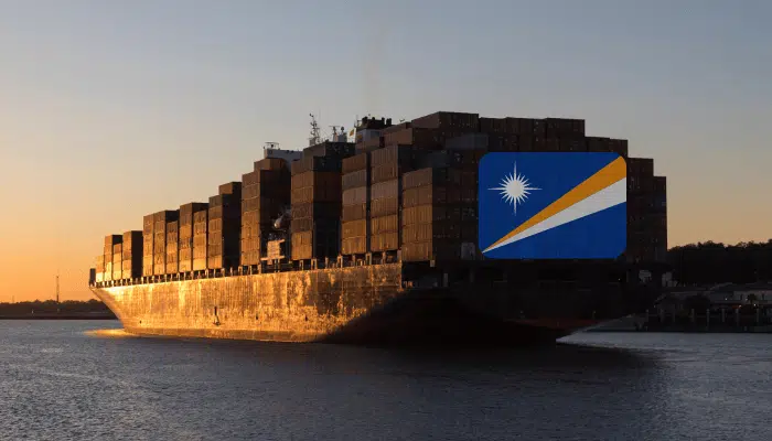 Marshall Islands flagged Cargo Ship