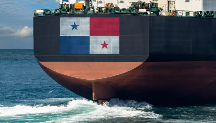 Panama flagged Cargo Ship