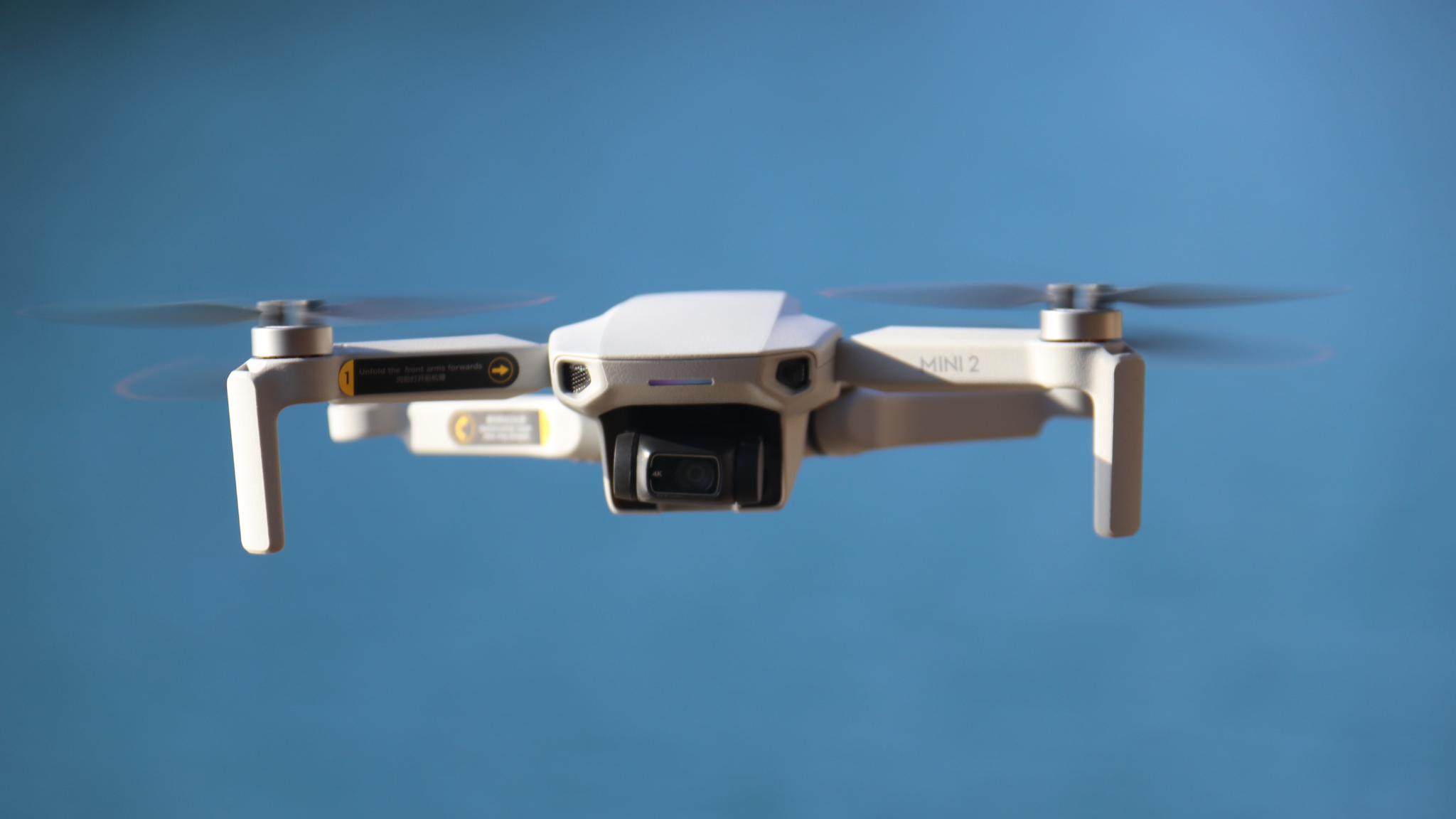 Drone flying