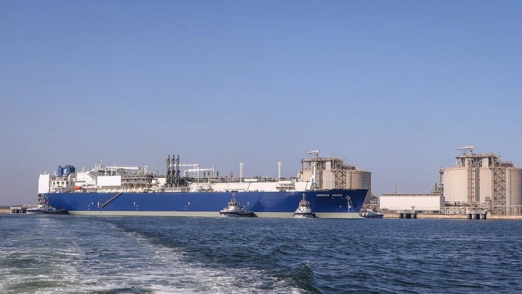 Egypt confirms drone strike set gas ships ablaze, perpetrators unknown