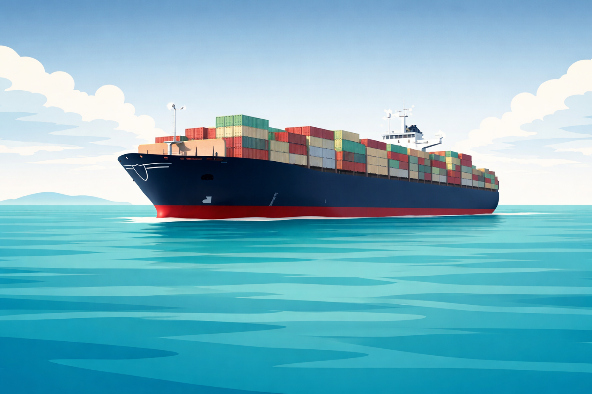 Container ship