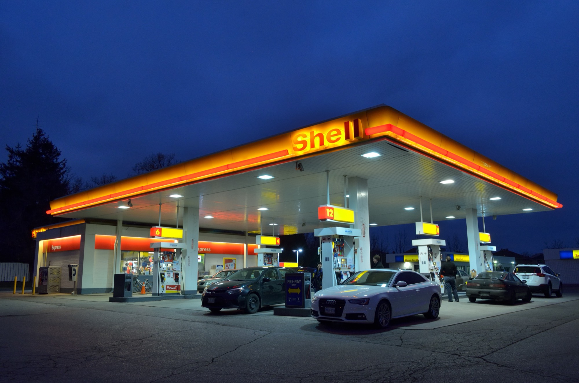 Gas station